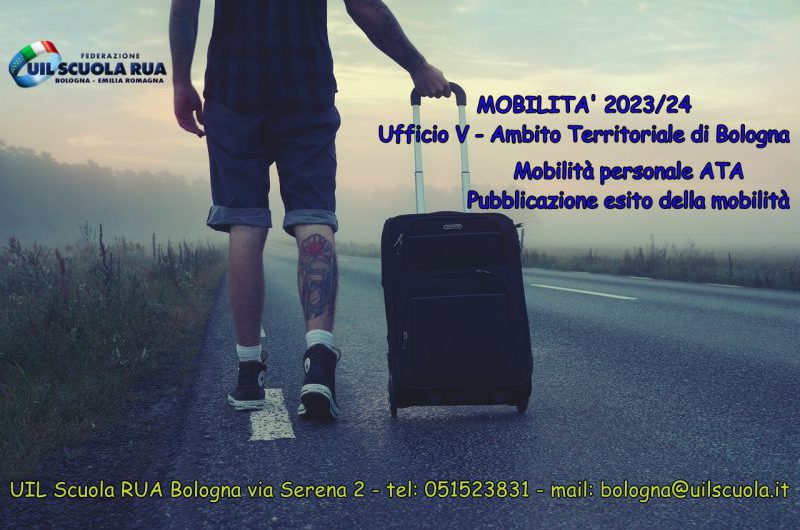 UAT di Bologna | risultati della mobilità del personale A.T.A. per l’a.s. 2023/2024 e disponibilità dopo i movimenti