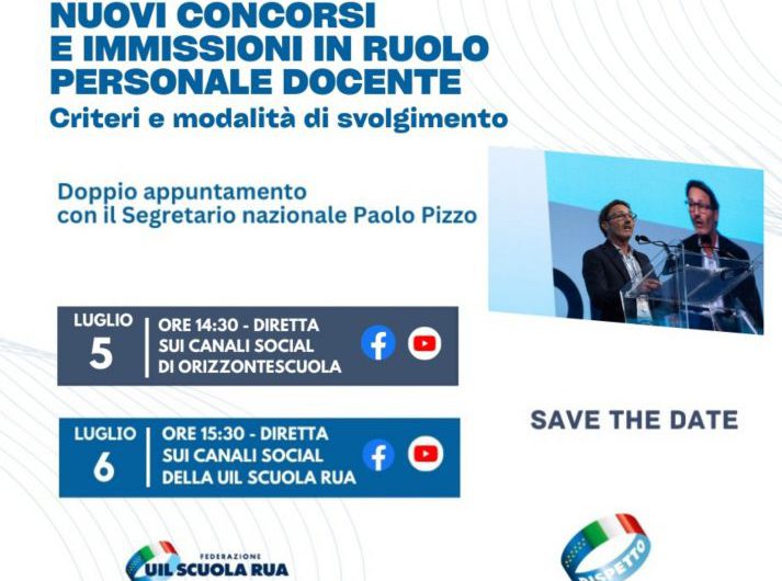 NUOVI CONCORSI E IMMISSIONI IN RUOLO PERSONALE DOCENTE | Criteri e modalità di svolgimento