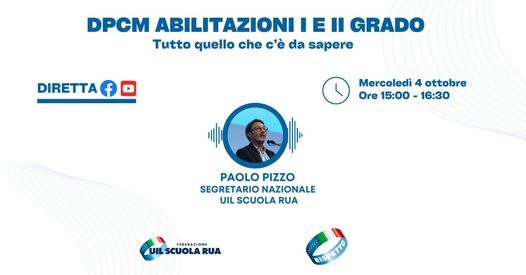 DPCM ABILITAZIONI I E II GRADO | Tutto quello che c’è da sapere