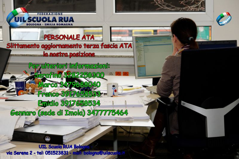 PERSONALE ATA | Slittamento aggiornamento terza fascia ATA – la nostra posizione