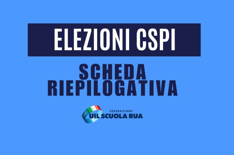 Elezioni CSPI, tutto quello che c’è da sapere (SCHEDA)