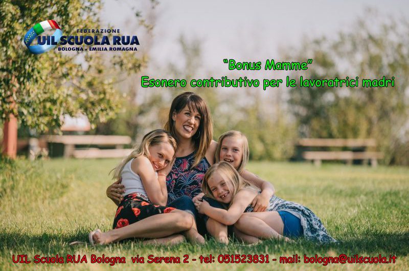 “Bonus Mamme” – Esonero contributivo per le lavoratrici madri