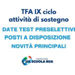 TFA IX ciclo – attività di sostegno. Pubblicato il decreto. 32.317 posti a disposizione