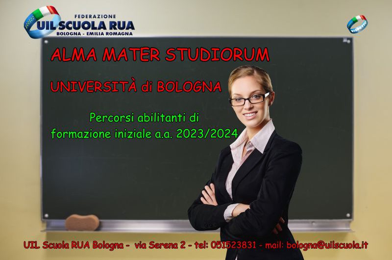 UNIVERSITÀ di BOLOGNA | Percorsi abilitanti di formazione iniziale a.a. 2023/2024