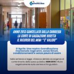 Anno 2013 cancellato dalla carriera, la Corte di cassazione rigetta il ricorso del MIM: “E’ valido”