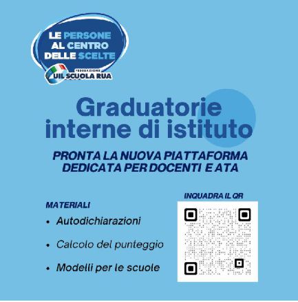Graduatorie interne di istituto 2025, online la nuova piattaforma