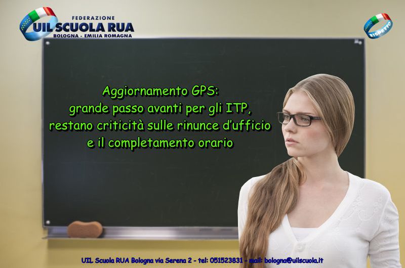 Aggiornamento GPS: grande passo avanti per gli ITP, restano criticità sulle rinunce d’ufficio e il completamento orario