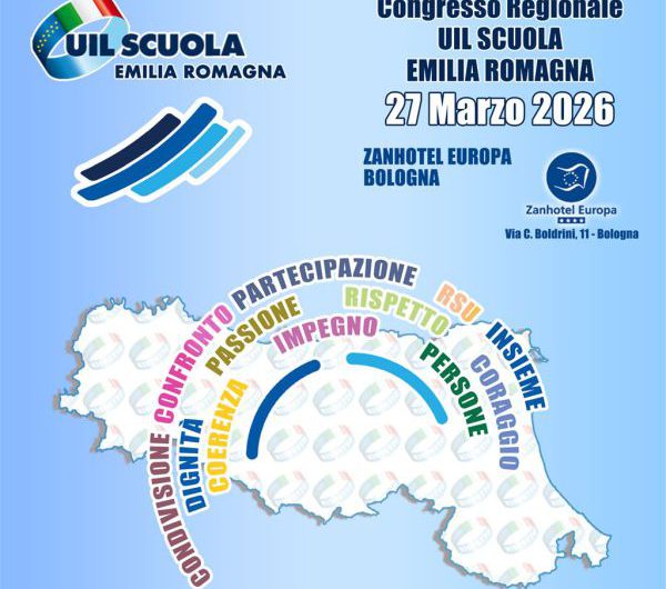 Congresso UIL Scuola Emilia Romagna: Serafino Veltri è stato riconfermato alla guida della Uil Scuola Emilia-Romagna