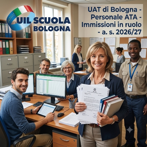 UAT di Bologna | Personale ATA – Immissioni in ruolo – A.S. 2026/27